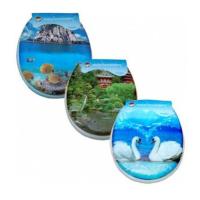 Сиденье для унитаза мягкое ассорти