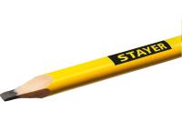 Удлиненный строительный карандаш плотника STAYER, HB, 250мм