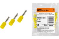 Наконечник-гильза Е1008 1мм2 с изолир.фланцем