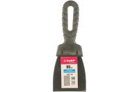 Шпатель с нержавеющим полотном 80мм Зубр МАСТЕР 10077-08