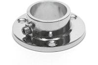 Держатель для трубы 25мм с фиксатором хром