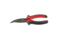 Длинногубцы Black Nickel, 200 мм, изогнутые, двухкомпонентные рукоятки// MATRIX