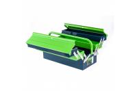 Ящик для инструмента, 430 х 200 х 200 мм, пять секций, металлический Сибртех 90751