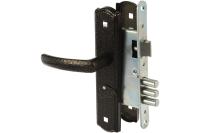 Замок врезной  сувальдный Avers ЗВ9-4-1-4 бронза