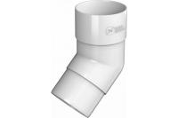 Колено трубы 135гр белый (ТН)