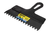Шпатель STAYER PROF нерж зубчатый с пластик. ручкой 250мм зуб 8*8мм