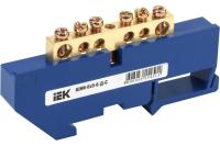 Шина N ноль на DIN-изол ШНИ-6х9-6-Д-С