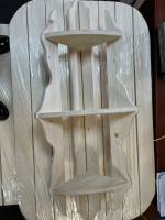 Полка угловая без точечной опоры сосна БР-51