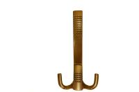 Крючок-вешалка со скрт. креп КВС-3 бронзов. металик