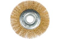 Корщетка-колесо 125мм витая