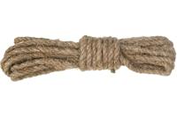Веревка льно-пеньковая крученая 12мм/10м
