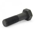 Болт с шестигранной головкой черный не полная резьба