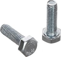 Болт с шестигр. голов.М 5х40 оцинк. полная резьба