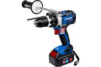 Бесщеточная дрель-шуруповерт, 2 АКБ (4 Ач), в кейсе DB-211-42