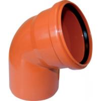Отвод 160х45*  KZ рыж.цв