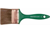 Кисть флейцевая, толщ. 11мм, 70% ПЭТ/30% натур. щетина, нерж. обжим, пласт. ручка, ширина 40мм