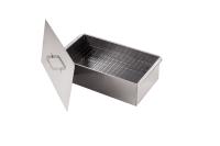 Коптильня больш. (сталь 0,8мм) 2 яруса 500*270*175мм Кедр арт. 139