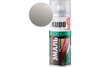 Эмаль-аэрозоль универс. серебристый кварц металлик 520мл Kudo KU-1059