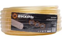 Шланг силиконполивочный однослойный 3/4' 25м прозрачн. Вихрь