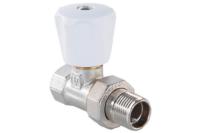Клапан ручной (компактный), для радиатора прямой 1/2' (VT.008L.N.04) VALTEC