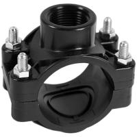 Седло с отводом крепление болт 50х3/4 пэ