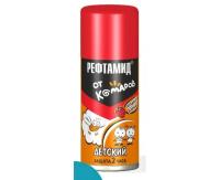 Рефтамид детский (от 3-х лет) 100мл аэрозоль От комаров/москитов/мокрецов (на кожу) белый 127634