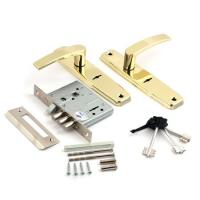 Замок врезной ЗВ9-8 (84302)/13 РФ8 золото