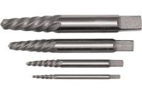 Набор экстракторов Профи, быстрорежущая HSS сталь, 4 шт.