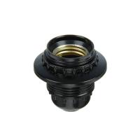 Патрон эл. Е 27с приж.кольцом карб.