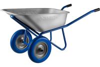 ЗУБР ПТ-300 тачка строительная двухколесная 240кг