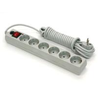 Сетевой фильтр УФ6-1,8М 6гн 1,8м ПВС 3*0,75 Универсал