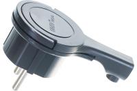 Вилка невидимка с/з черн