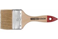 Кисть флейцевая, натур. щетина, 55% топс, лакиров.ручка, ширина 100мм