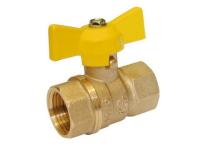 Кран газовый шар д=15 б г/г Бологое