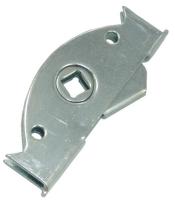 Завертка врезная ЗР3 без планки цинк (ЗРС) маленький