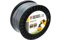 Леска для триммера двухкомпонентная круглая, 3,0мм х 123м, на DIN катушке EXTRA CORD// Denzel