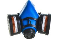 Полумаска изолирующая Исток-300/400 со сменными комбинированными фильтрами А1Р1 Россия