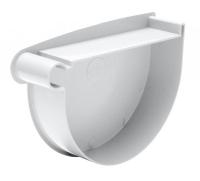 Заглушка воронки левая белая 90мм