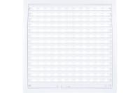 Решетка вентиляционная  регул. МД3232Р (320*320) пластик белая