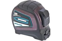 Рулетка Doppelhaken, 8м x 25 мм, двухстор зацеп, нейлон, двуст. шкала, автоматич// GROSS	