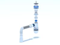 Сифон Ани 1 1/2*40 с гибкой трубой 40*40/50 (С0115)