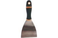 Шпатель фасадный нерж 100мм с пластм. ручкой ВАРЯГ