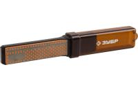 Брусок ЗУБР с алмазным напылением правочный двухстор в пенале Р325/600, 100мм