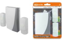 Звонок ЗББ-12/1-2М (беспр., бат., 2 кнопки) SQ1901-0006 TDM