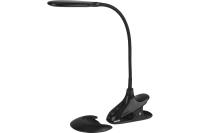 СветильникЭРА NLED-454-9W настол.св/д прищепка пл.черный
