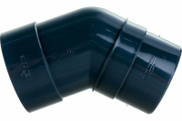 Колено 45гр. Döcke Premium графит