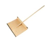 Лопата фанерная снеговая с накладкой 450*400мм