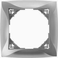 Рамка Дуэт серебро 1 местн.