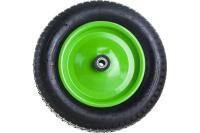 Колесо пневматическое 3.25/3.00-8, длина оси 90 мм, подшипник 16 мм Сибртех