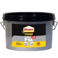 Клей для дерева белый ПВА Момент Супер ПВА D3 водост. 2кг